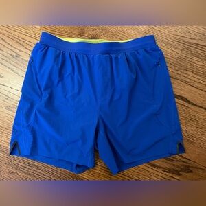 Rhone Men’s Lined Athletic Shorts (Size Medium)